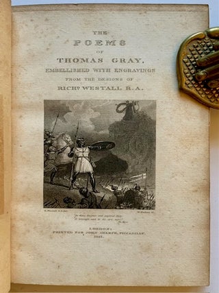 Item #22767 The Poems of Thomas Gray, Embellished with Engravings from the Designs of Richard...