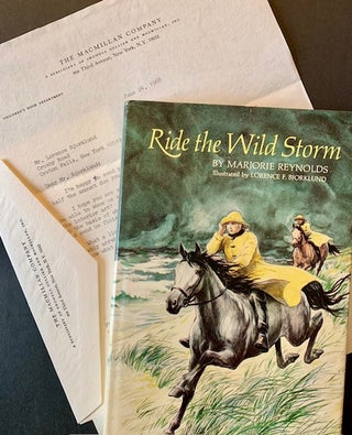 Item #22881 Ride the Wild Storm (With Publisher's Ephmera). Marjorie Reynolds
