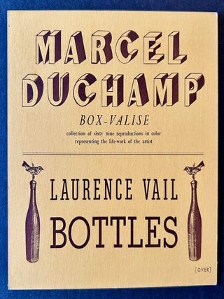 Item #22916 Joseph Cornell: Objects / Marcel Duchamp: Box-Valise / Laurence Vail: Bottles. Marcel...