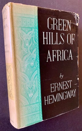 Item #22926 Green Hills of Africa. Ernest Hemingway