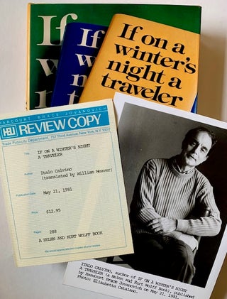 Item #22948 If on a Winter's Night a Traveler (Review Copy). Italo Calvino