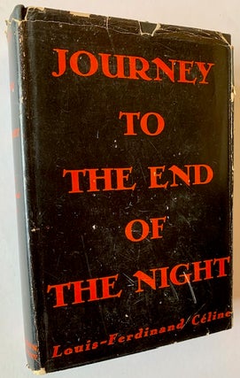 Item #22954 Journey to the End of the Night. Louis Ferdinand Celine