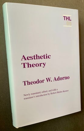 Item #22972 Aesthetic Theory. Theodor W. Adorno