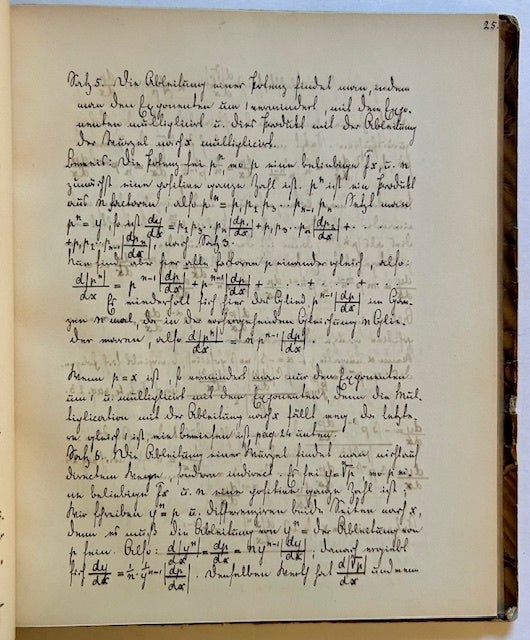 6 Mid-19th Century Handwritten German Student Notebooks