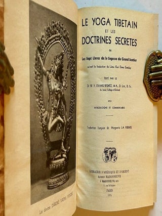Item #23378 Le Yoga Tibetain et Les Doctrines Secretes ou Le Sept Livres de la Sagesse du Grand...