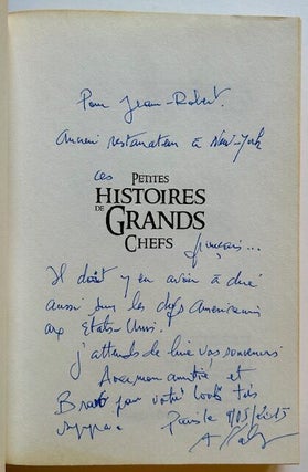 Petites Histoires de Grands Chefs