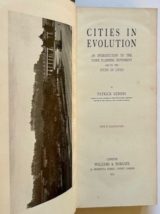 Item #23573 Cities in Evolution: An Introduction to the Town Planning Movement and to the Study...