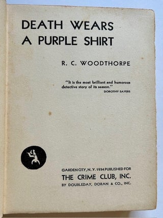 Death Wears a Purple Shirt