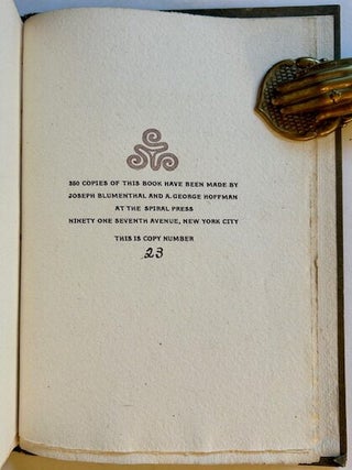 Primitives -- Poems and Woodcuts (The Signed/Limited Edition)
