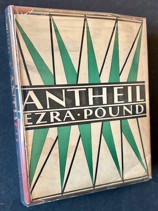 Item #23942 Antheil and the Treatise on Harmony (With Supplementary Notes). Ezra Pound