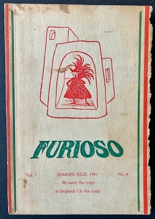 Item #23967 Furioso: A Magazine of Poetry (Vol. I, No.4) -- Summer Issue, 1941
