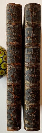 Essays on the Nature and Principles of Taste (2 Vols.)