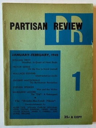 Item #23972 Partisan Review (Vol. IX, No. 1, Jan-Feb 1942