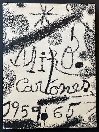Item #24149 Miro: "Cartones" 1959-1965. Pierre Schneider