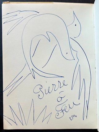 Item #24152 Pierre a Feu (With Publisher's Original Chemise and Slipcase). Henri Matisse, Louis...