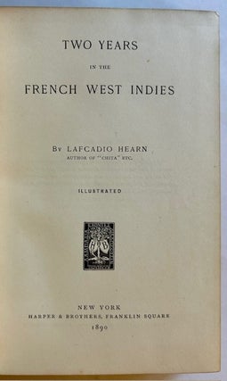 Two Years in the French West Indies