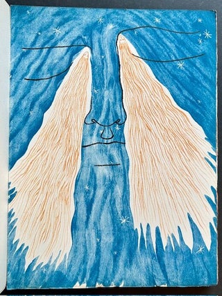 La Nappe du Catalan: Soixante-Quatre Poemes et Seize Lithographies en Couleurs de Jean Cocteau et Georges Hugnet