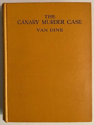 Item #24379 The Canary Murder Case. S S. Van Dine