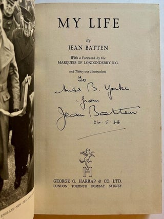 Item #24476 My Life. Jean Batten