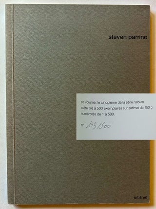 Item #24709 Steven Parrino. Lydia Lunch