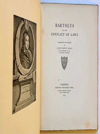 Bartolus on the Conflict of Laws