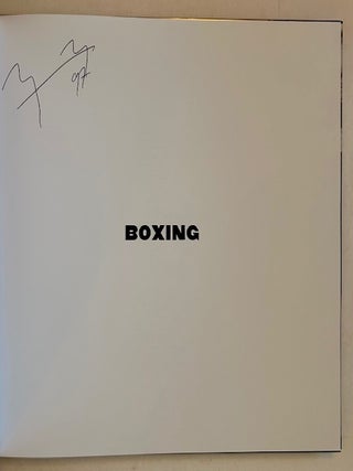 Boxing: Photographs by Larry Fink (The Slipcased, Limited Edition)
