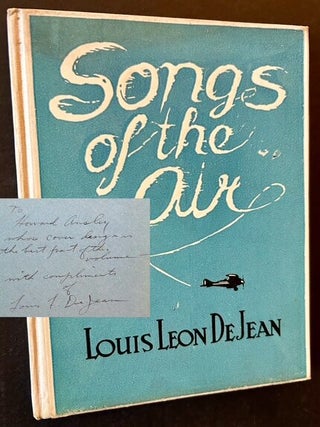 Item #24927 Songs of the Air. Louis De Jean