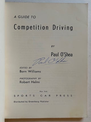 Guide to Competition Driving