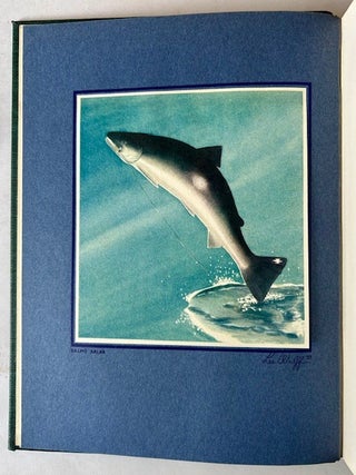 Item #25166 Leaping Silver: Words and Pictures on the Atlantic Salmon by Lee Wulff. Lee Wulff