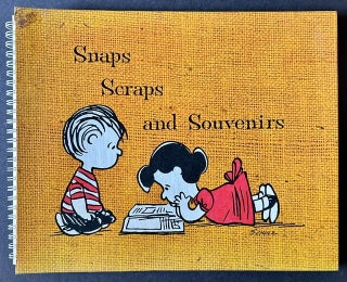 Item #25274 Snaps Scraps and Souvenirs. Charles Schulz