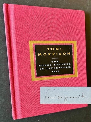 Item #25379 The Nobel Lecture in Literature, 1993. Toni Morrison
