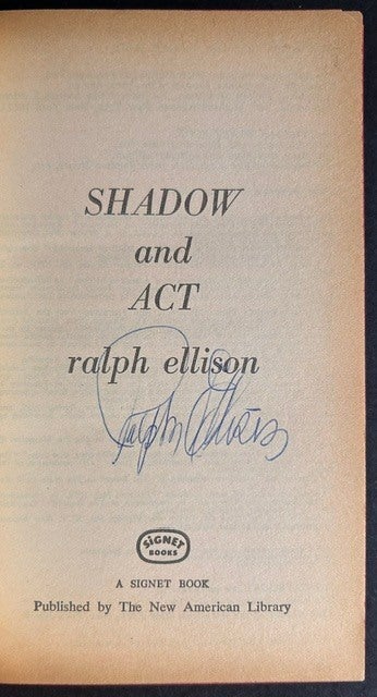Shadow & Act | Ralph Ellison
