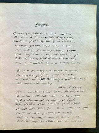 Lovely Victorian Commonplace Book, Touching on the Birth of Photography