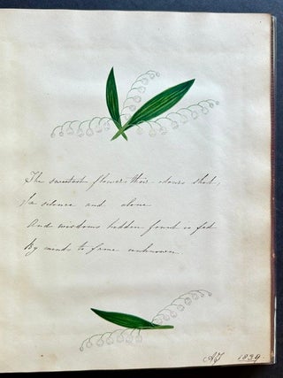 Lovely Victorian Commonplace Book, Touching on the Birth of Photography