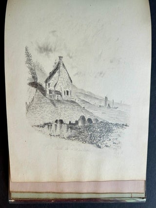 Lovely Victorian Commonplace Book, Touching on the Birth of Photography