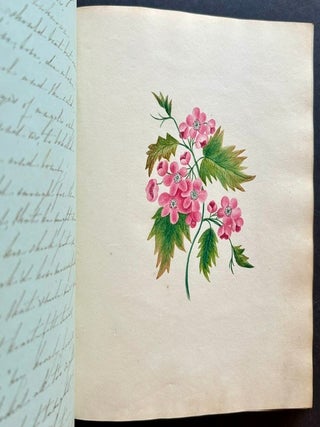 Lovely Victorian Commonplace Book, Touching on the Birth of Photography