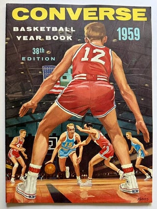 2 Late 1950s Basketball Yearbooks from Converse