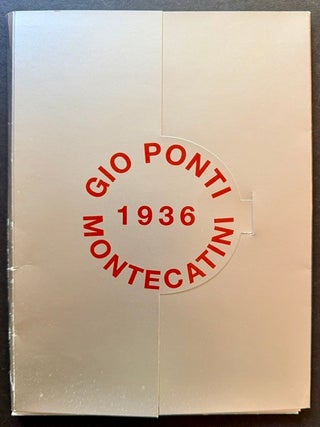 Gio Ponti Montecatini -- Aluminum Furniture 1936