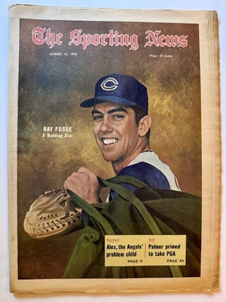 The Sporting News: August 15th, 1970 (Ray Fosse Cover, "Ray Fosse -- A Budding Star&quot