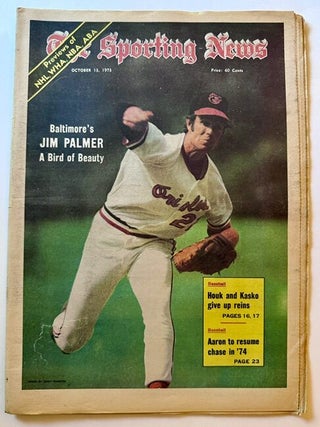 The Sporting News: October 13th, 1973 (Jim Palmer Cover, "Baltimore's Jim Palmer -- A...