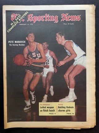 The Sporting News: February 14th, 1970 (Pete Maravich Cover, "Pete Maravich -- The Scoring...