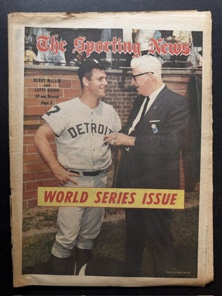 The Sporting News: October 5th, 1968 (Denny McLain and Lefty Grove cover, "Denny McLain and...