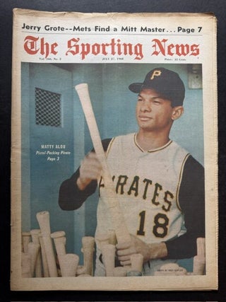 The Sporting News: July 27th, 1968 (Matty Alou cover, "Matty Alou -- Pistol-Packing...
