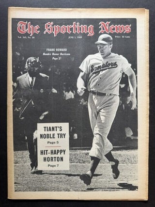 The Sporting News: June 1st, 1968 (Frank Howard cover, "Frank Howard -- Hondo's Homer...