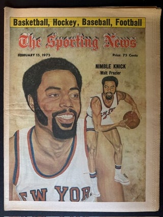 The Sporting News: February 15th, 1975 (Walt Frazier cover, "Nimble Knick -- Walt Frazier&quot