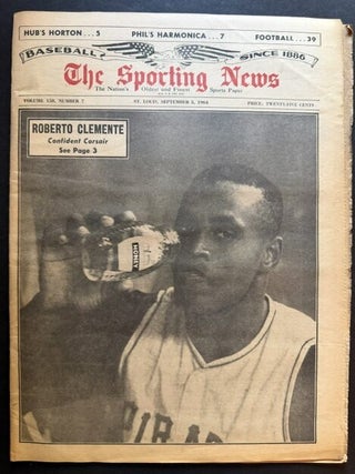 The Sporting News: September 5th, 1964 (Roberto Clemente cover, "Roberto Clemente --...