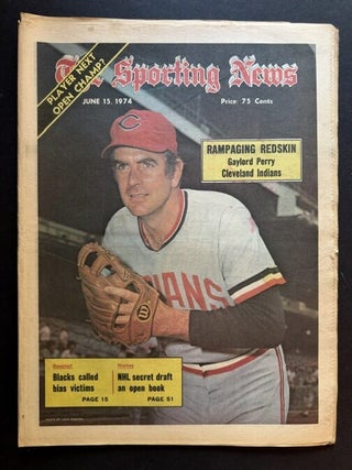 The Sporting News: June 15th, 1974 (Gaylord Perry cover, "Rampaging Redskin -- Gaylord Perry...