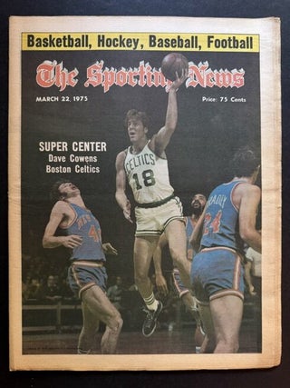 The Sporting News: March 22nd, 1975 (Dave Cowens cover, "Super Center -- Dave Cowens Boston...
