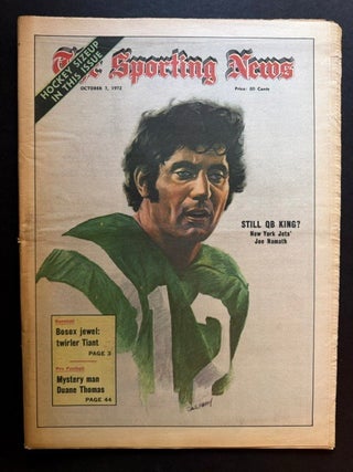 The Sporting News: October 7th, 1972 (Joe Namath cover, "Still QB King? New York Jets'...
