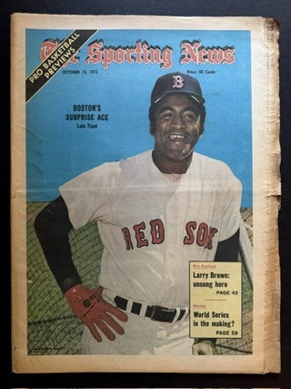 The Sporting News: October 14th, 1972 (Luis Tiant cover, "Boston's Surprise Ace -- Luis...